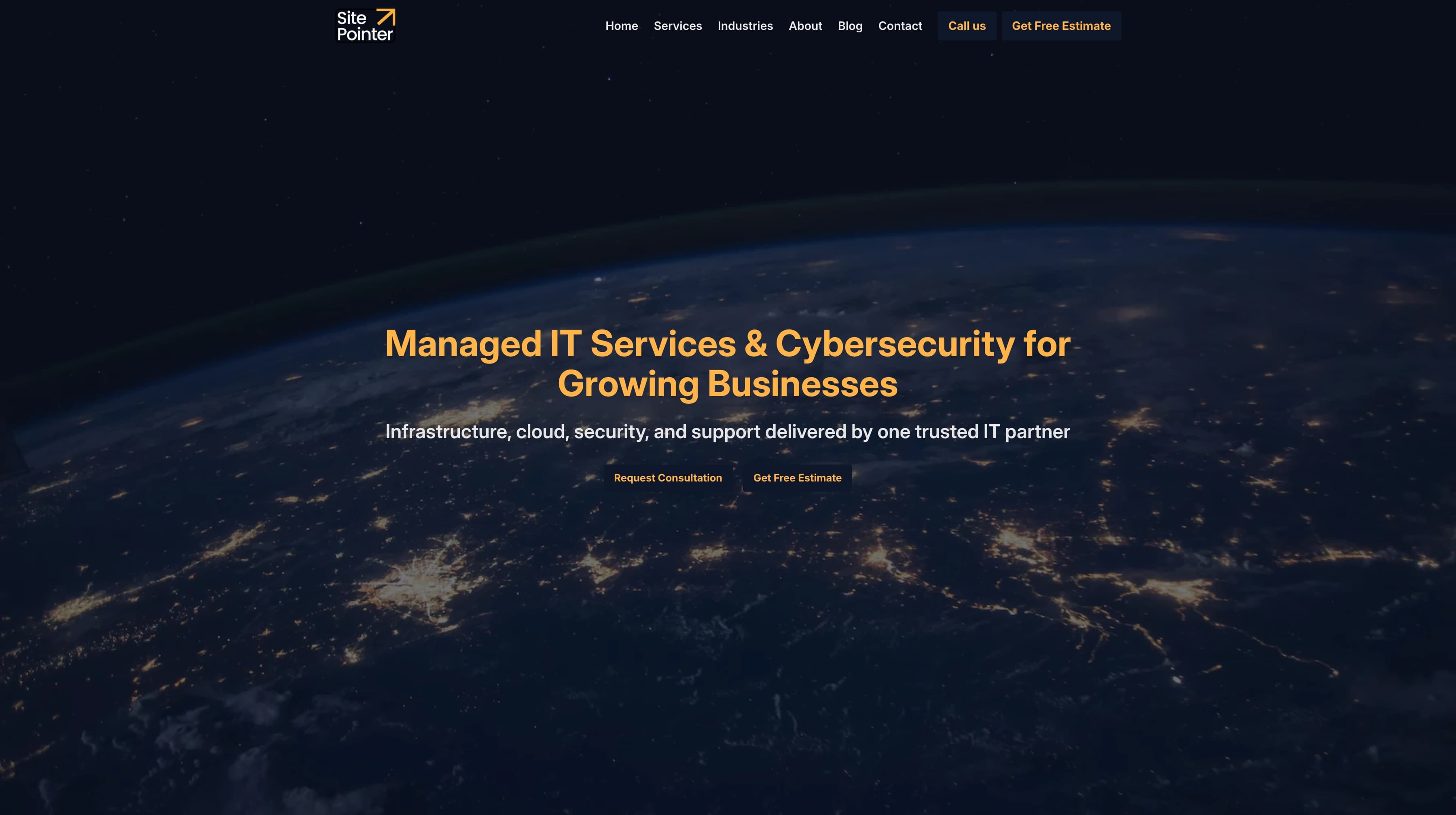 SitePointer website